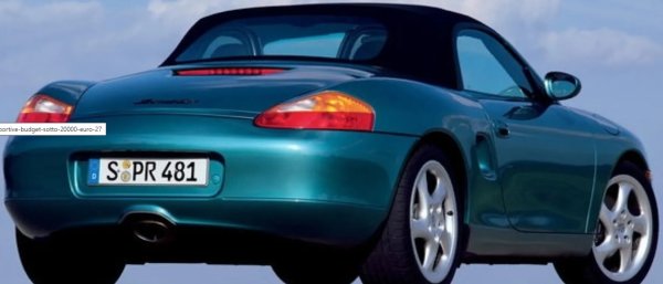 За по-малко от 20 000 евро можете да намерите доста Boxster 2.5 с 204 коня или 2.7 с 240. Пък ако имате повече късмет - и версията S с 252 кончета. Може би не много привлекателен за хората с повечко пари и претенции, но много по-бърз от споменатите варианти. Внимавайте за добре познатите проблеми, свързани с двигателя, валидни за всички първи Porsche с течно охлаждане. Проверете  дали колата е имала правилна поддръжка. 